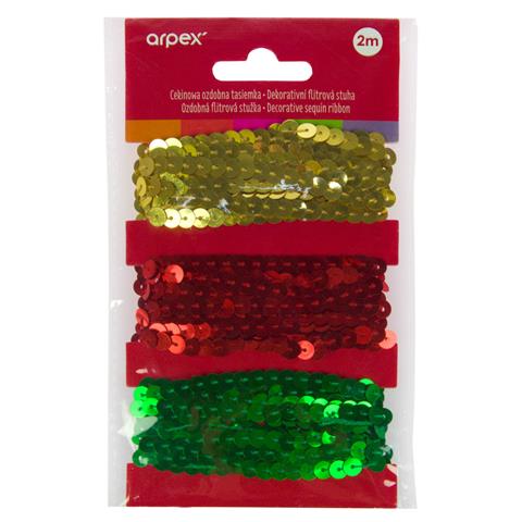 ARPEX-BN CEKINOWA OZDOBNA TASIEMKA -3SZT4773