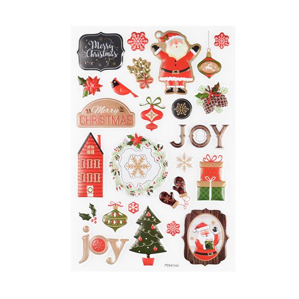 ARPEX-BN NAKLEJKI ŚWIĄTECZNY MIX NR4926