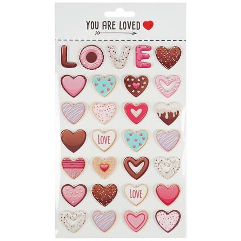 ARPEX NAKLEJKI PIANKOWE SWEET WA7996 WALENTYNKA