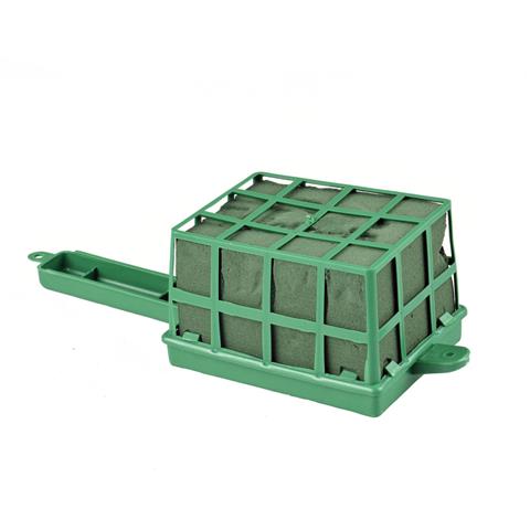 ARPEX PIANKA FLORYSTYCZNA DO KWIATÓW ŻYWYCH Z OBRĘCZĄ 11*8*7CM VP8282