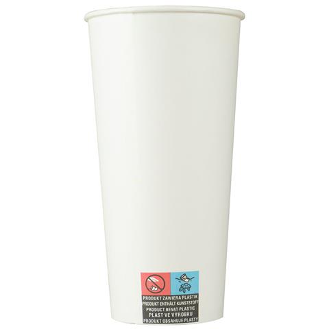 ARPEX-PARTY KUBKI PAPIEROWE BIAŁE A'6   500ML DE9099 GRILL