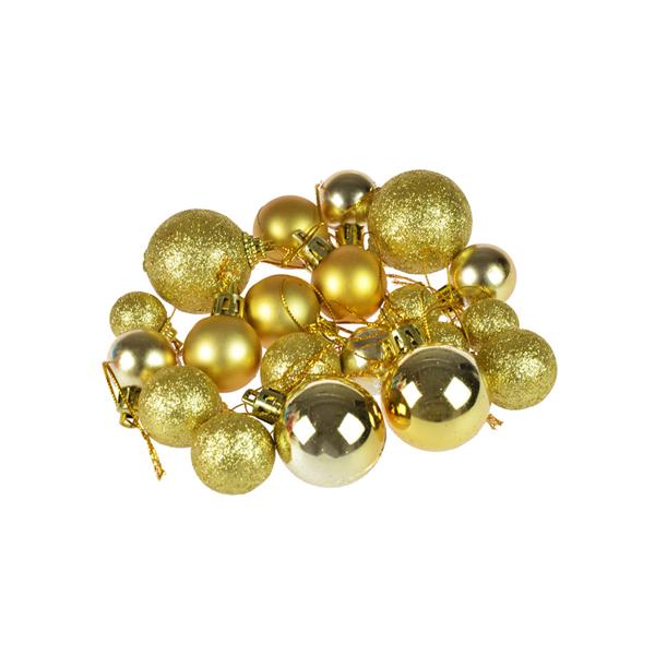 ARPEX-BN BOMBKI ZŁOTE MIX ROZMIARÓW BN6424ZLO