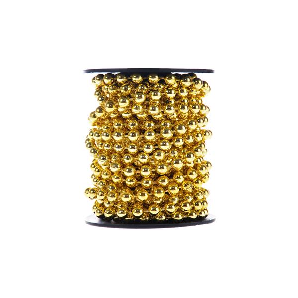 ARPEX-BN ŁAŃCUCH Z KORALAMI ZŁOTY NA SZPULIBN7094ZLO