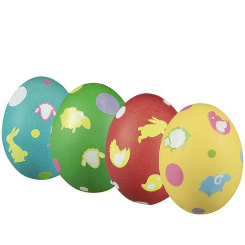 ARPEX-WN ZESTAW DO ZDOBIENIA PISANEK-BARWNIKI 4KOL+ARKUSZ Z NAKLEJKAMI