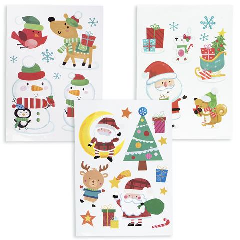 ARPEX-BN NAKLEJKI ŚCIENNE ZIMOWE WZORY BN1281