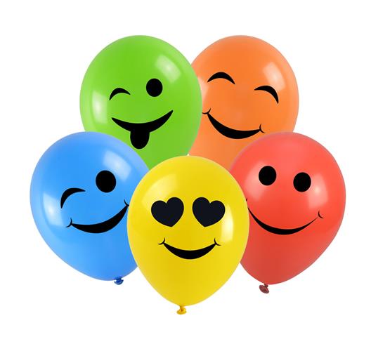 ARPEX-PARTY BALONY - EMOTKI 5SZT