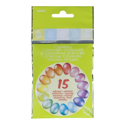 ARPEX-WN BARWNIKI DO JAJ - 15 odcieni