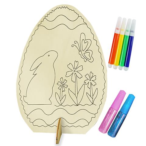 ARPEX-WN DREWNIANA PISANKA DEKORACJA DO KOLOROWANIA