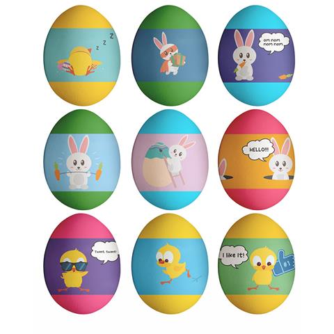 ARPEX-WN OWIJKI TERMOKURCZLIWE 9SZT WESOŁE ZWIERZAKI