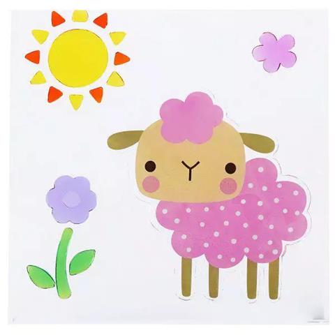 ARPEX-WN ŻELOWA NAKLEJKA NA OKNO - BARANEK