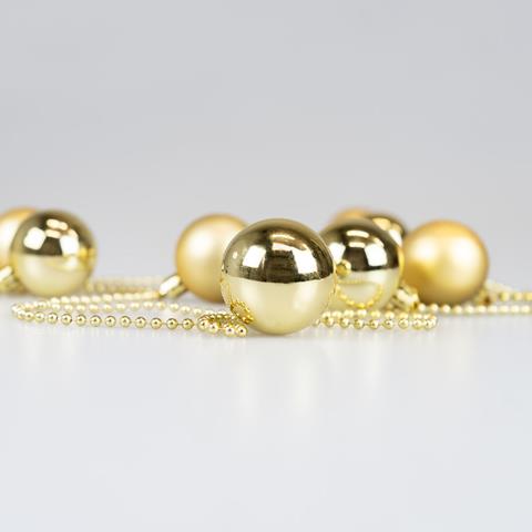 ARPEX-BN BOMBKI NA ŁAŃCUCHU - ZŁOTE