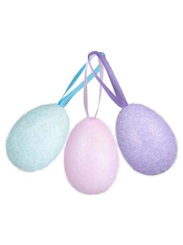 ARPEX-WN BROKATOWE JAJKA FLOKOWANE (3 SZT.)