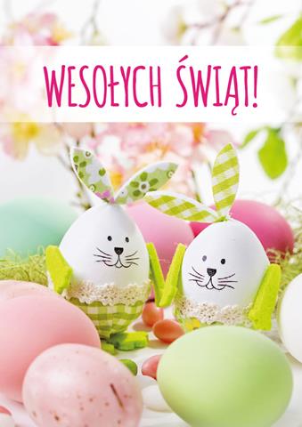 ART NUVO KARTKA-WN B6 EE 1218 WIELKANOC /10