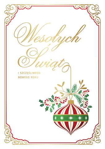 ART NUVO KARTKA B6 ZŁOCONY TŁOCZONY ACH048 BN GWIAZDKA /10/