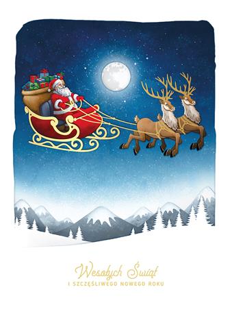 ART NUVO KARTKA B6 ZŁOCONY TŁOCZONY ACH 050 BN GWIAZDKA /10/