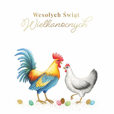 ART NUVO KARTKA B6 EE 0515 WIELKANOC /10/