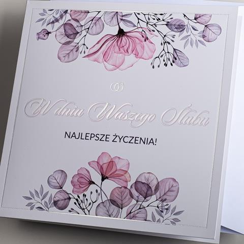 ART NUVO KARTKA OZDOBNA KW ŚLUB S-320   /10/