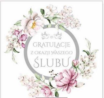 ART NUVO KARTKA OZDOBNA KW ŚLUB S-311   /10/