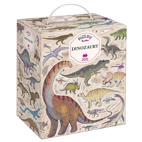 czuczu puzzle puzzlove dinozaury 200el