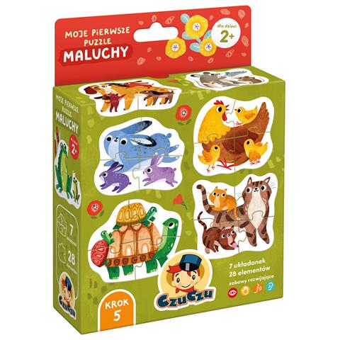 CZUCZU MOJE PIERWSZE PUZZLE MALUCHY 2+