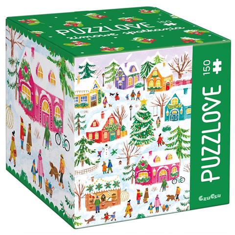 CZUCZU PUZZLOVE ZIMOWE SPOTKANIA 93587