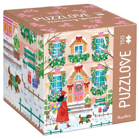 CZUCZU PUZZLOVE ZIMOWY SPACER 93594
