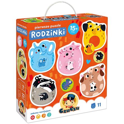 CZUCZU PIERWSZE PUZZLE RODZINKI 94065