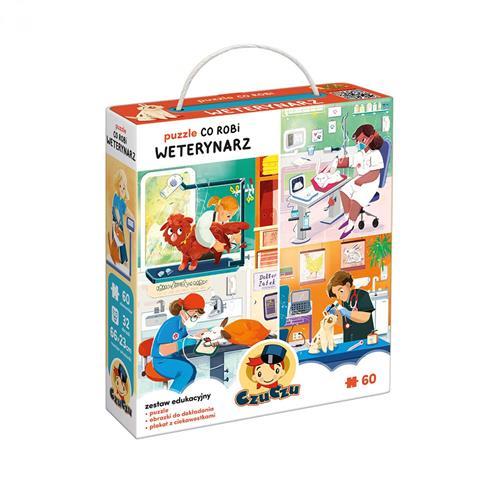 CZUCZU PUZZLE CO ROBI WETERYNARZ 94072