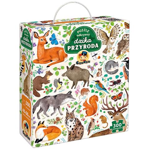 CZUCZU PUZZLE ODKRYWCY DZIKA PRZYRODA 94478