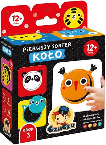 CZUCZU PIERWSZY SORTER KOŁO 94607