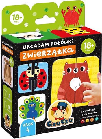 CZUCZU UKŁADAM POŁÓWKI ZWIERZĄTKA 94638