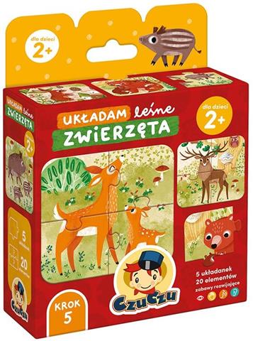 CZUCZU UKŁADAM LEŚNE ZWIERZĘTA 94683
