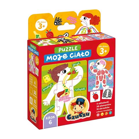 CZUCZU PUZZLE MOJE CIAŁO 94706