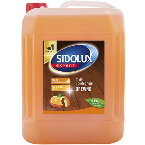 sidolux płyn d/mycia drewna 5l.