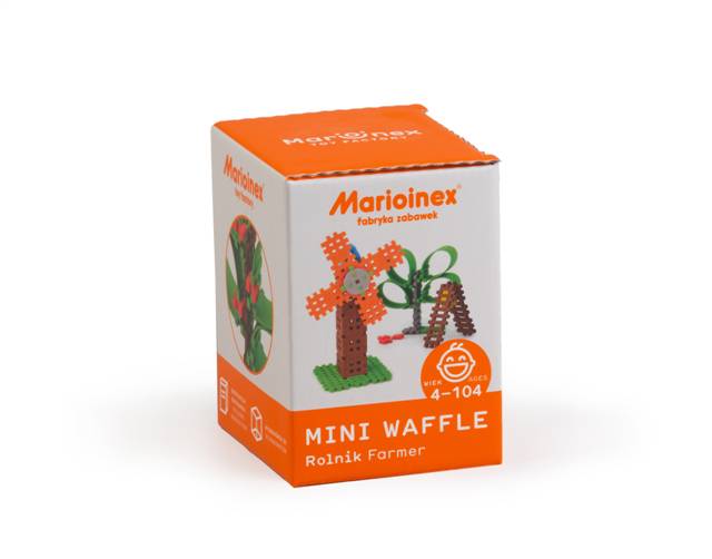 mario-klocki mini wafle box mały rolnik 60el