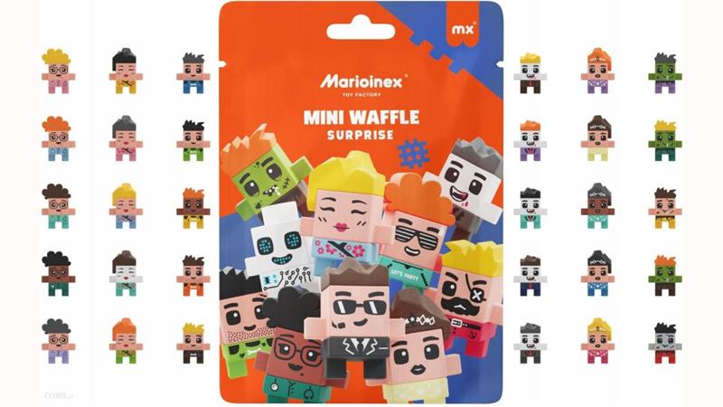 MARIO-KLOCKI MINI WAFLE SASZETKA