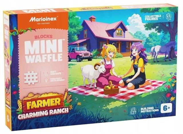 MARIO-KLOCKI MINI WAFLE FARMER UROCZE RANCZO 100EL