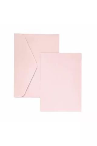 BAZA DO KARTEK, KARNET I KOPERTA C6, GŁADKI RÓŻOWY SATYNOWANY, OP. 5SZT,ARGO