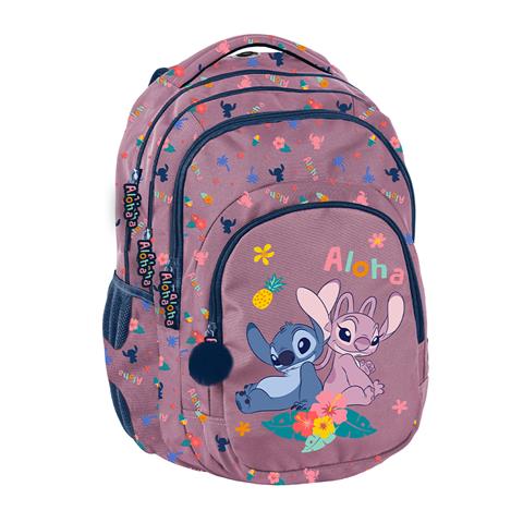 PASO-PLECAK SZKOLNY STITCH ALOHA 38x29x 17CM 9DS26VV-276
