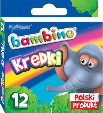 majewski kredki bambino szkolne 12kolor/10/