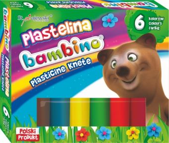 MAJEWSKI PLASTELINA 6 KOLORÓW /20/