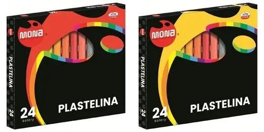 MONA PLASTELINA 24 KOLORY