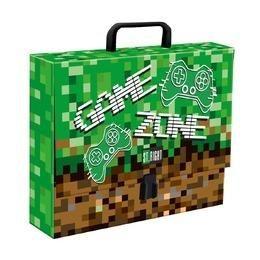MAJEWSKI TECZKA Z RĄCZKĄ A4 XL 33x24,8x9CM ST.RIGHT GAME ZONE