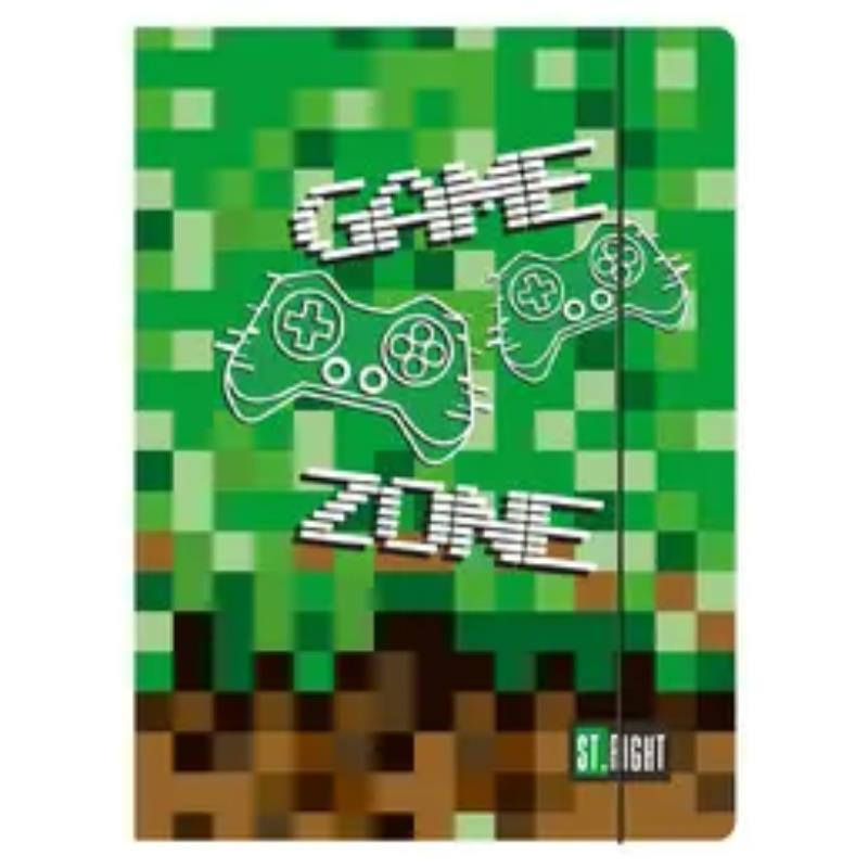 MAJEWSKI TECZKA Z GUMKĄ A4 300G/M2 ST.RIGHT GAME ZONE /10/