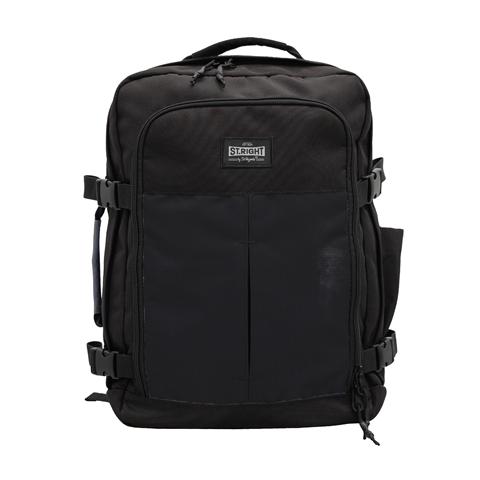 PLECAK PODRÓŻNY DO KABINY SAMOLOTU 40x30x20 CM 24L ROZSZERZALNY CB01 ST.RIGHT   CZARNY