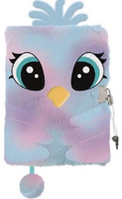 MAJEWSKI PAMIĘTNIK Z KŁÓDKĄ A5 96K      PASTEL BIRD /12/