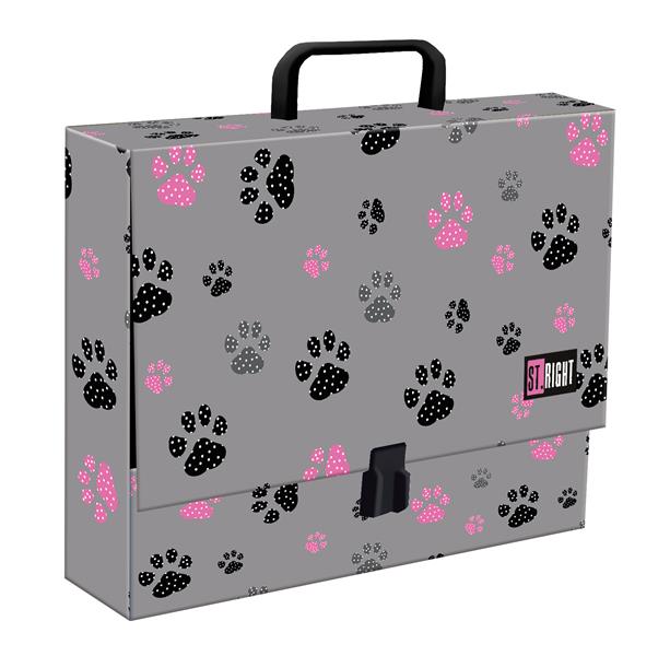 MAJEWSKI TECZKA A4 XL Z RĄCZKĄ ST.RIGHT PAWS