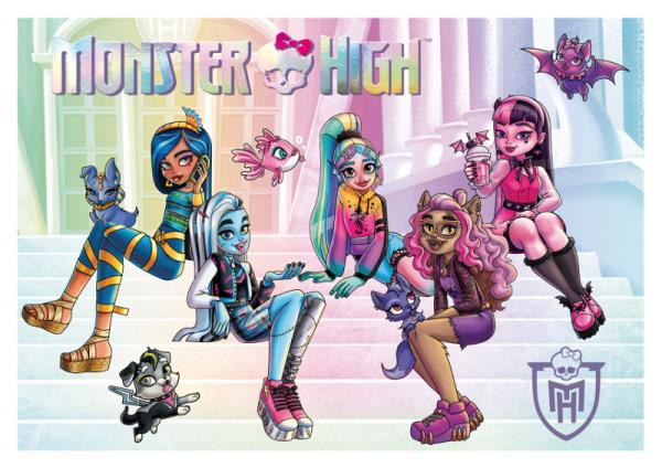 majewski podkład na biurko a3 laminowanymonster high dwustronny  /10/