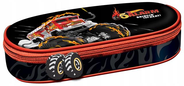 majewski piórnik saszetka usztywniona z wewnętrzną klapką pcl-01 hot wheels mkm