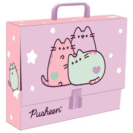 MAJEWSKI TECZKA A4 XL Z RĄCZKĄ PUSHEEN
